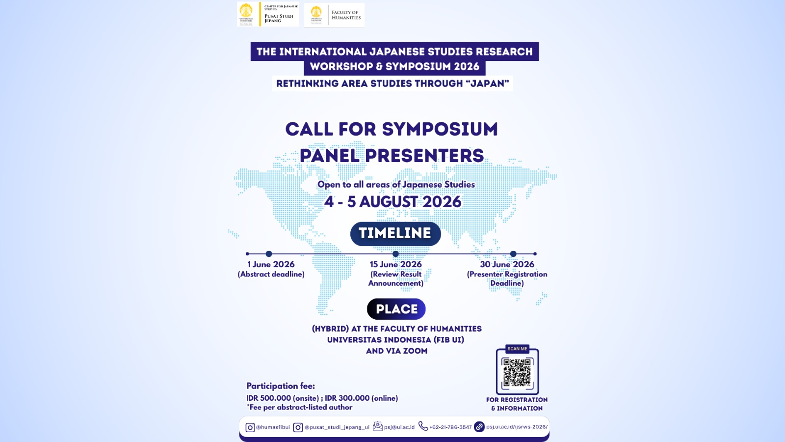 Thumbnail IJSRWS 26 - Call for Abstract